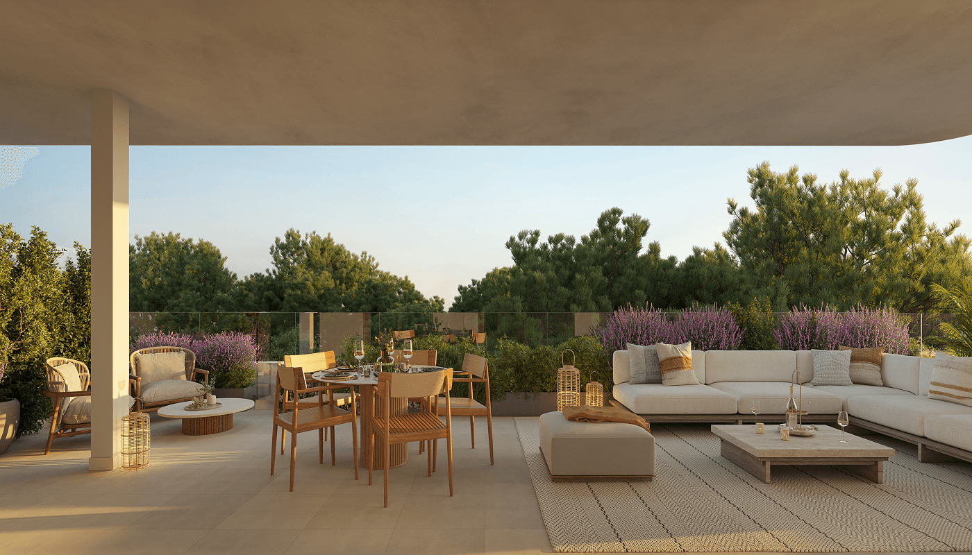 Modern Mediterranean Residential Apartments