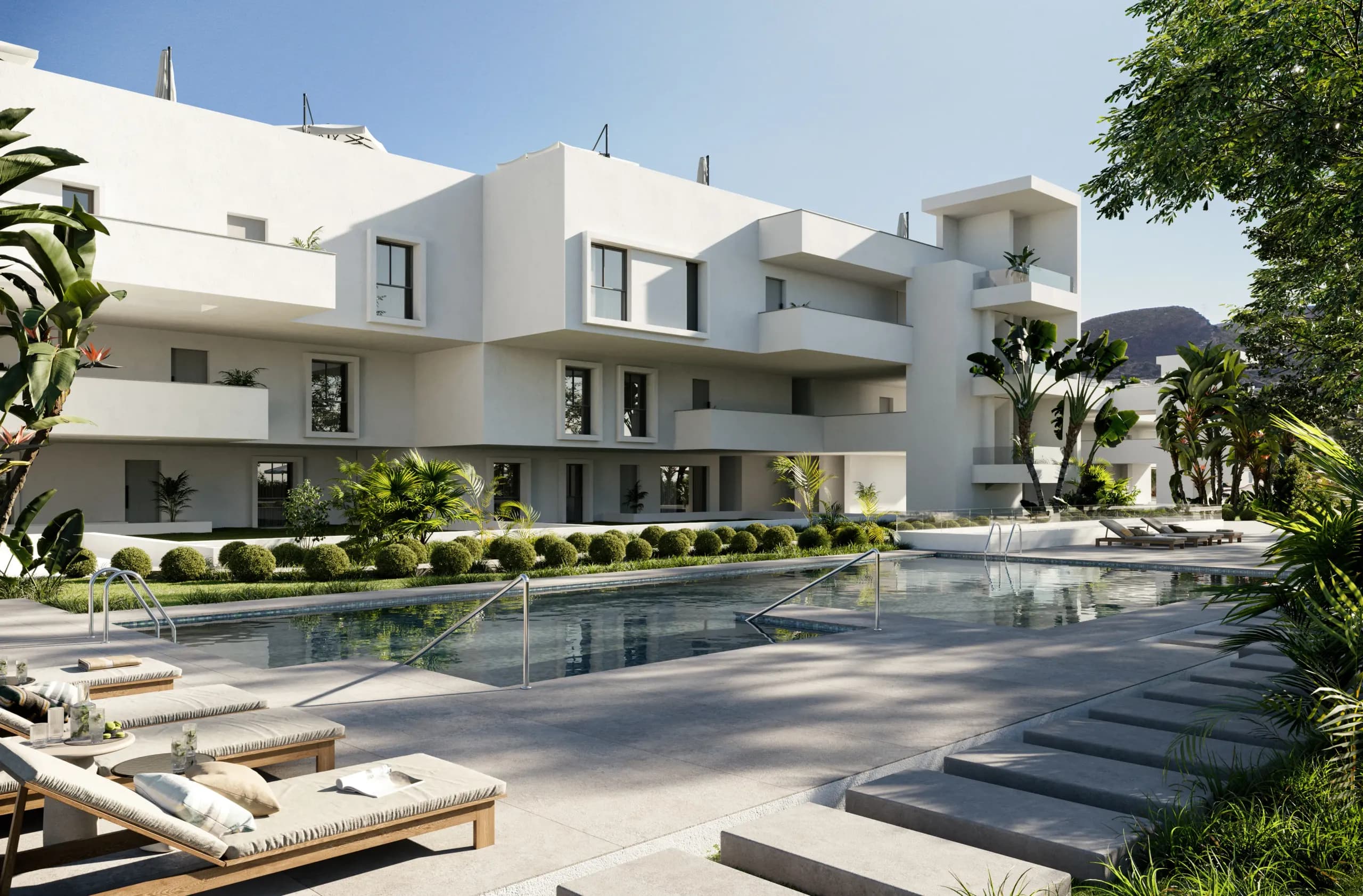 Mediterranean-Style Luxury Apartments
